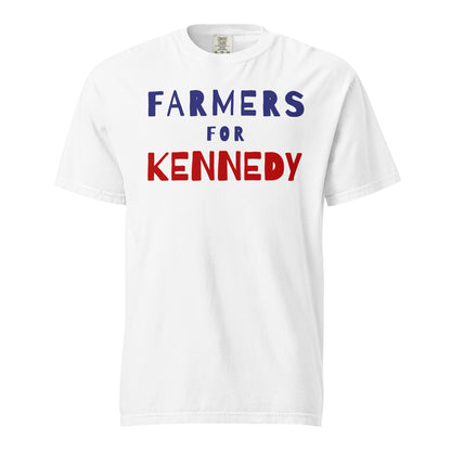 Farmers for Kennedy Unisex Heavyweight Tee - TEAM KENNEDY. All rights reserved