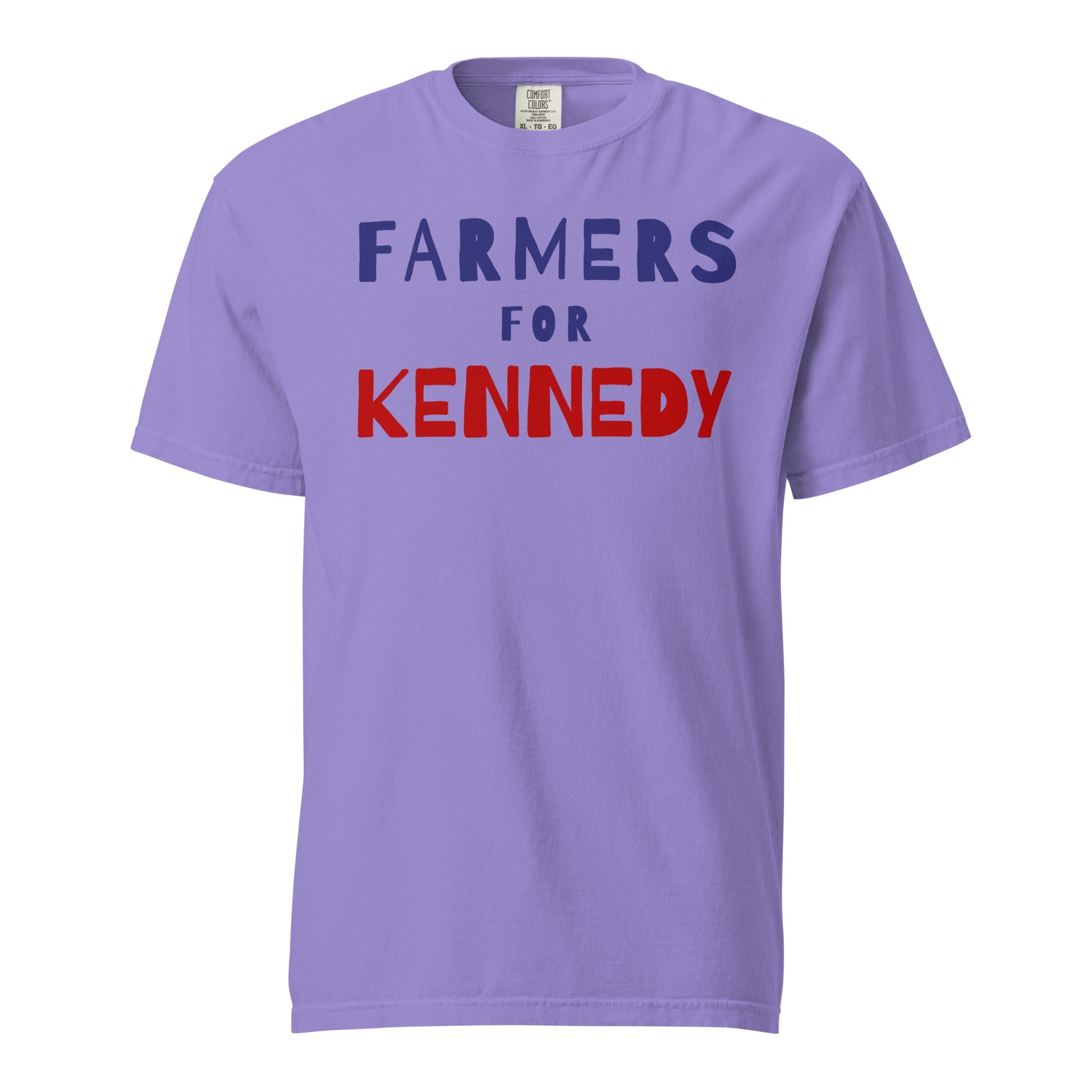 Farmers for Kennedy Unisex Heavyweight Tee - TEAM KENNEDY. All rights reserved