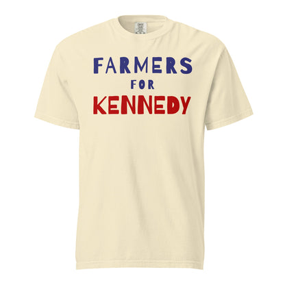 Farmers for Kennedy Unisex Heavyweight Tee - TEAM KENNEDY. All rights reserved