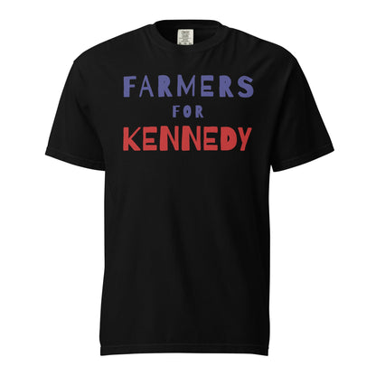 Farmers for Kennedy Unisex Heavyweight Tee - TEAM KENNEDY. All rights reserved