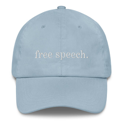 Free Speech Embroidered Dad Hat - Team Kennedy Official Merchandise