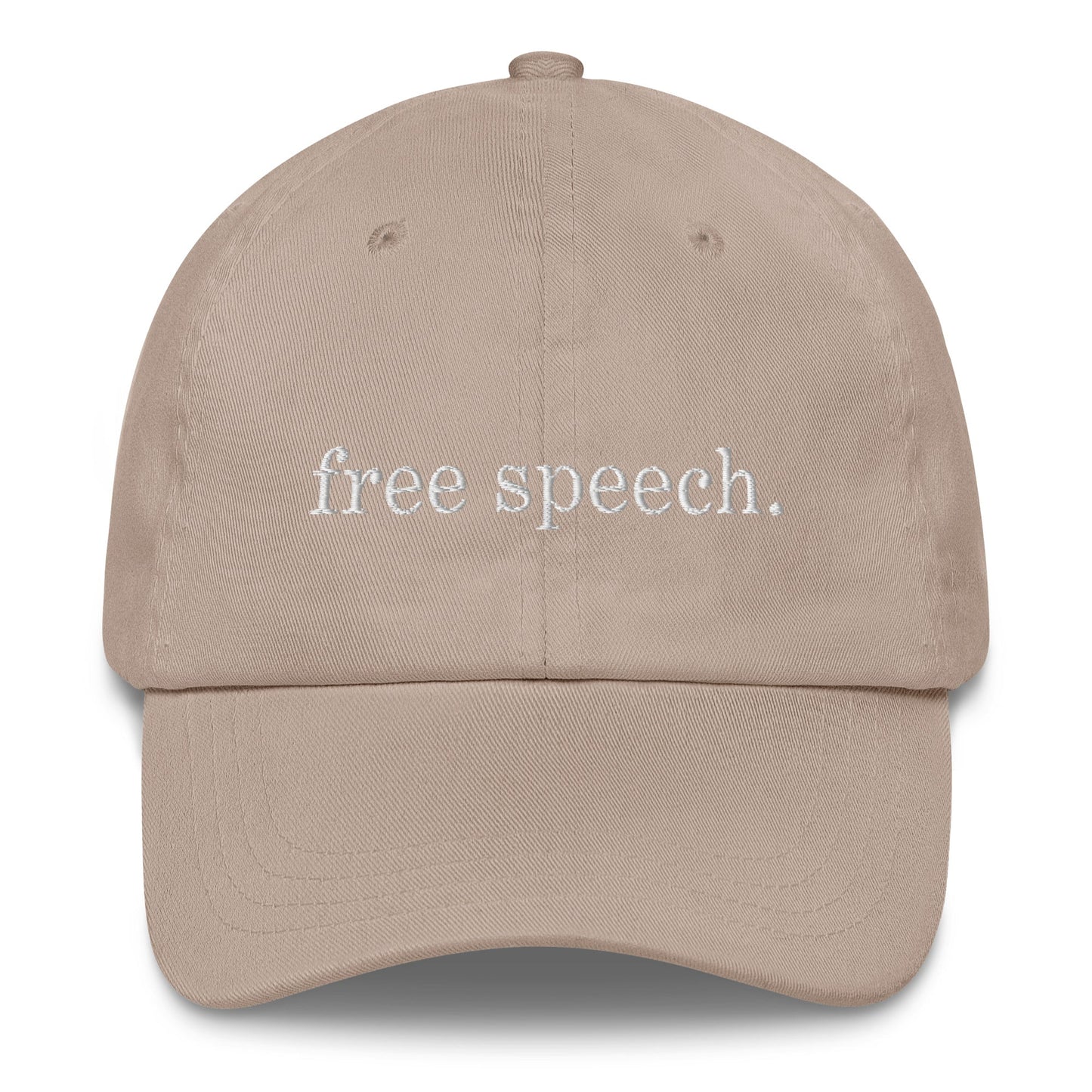 Free Speech Embroidered Dad Hat - Team Kennedy Official Merchandise