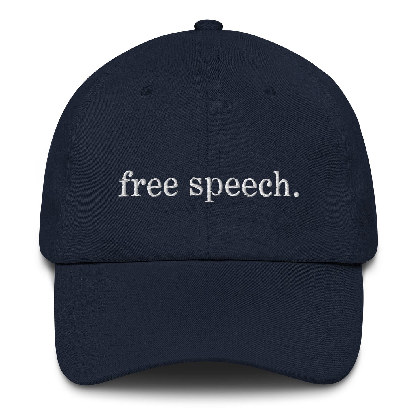 Free Speech Embroidered Dad Hat - Team Kennedy Official Merchandise