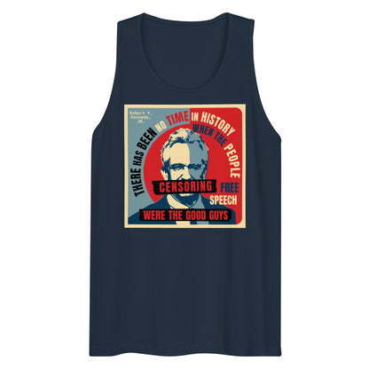 Free Speech Kennedy Men’s Tank Top - TEAM KENNEDY. All rights reserved