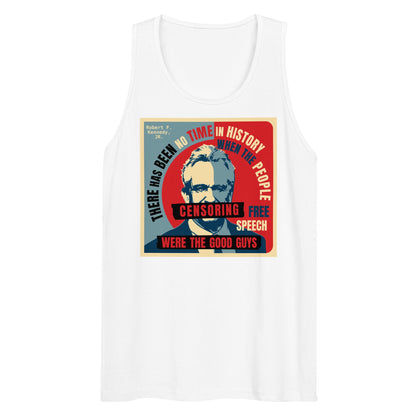 Free Speech Kennedy Men’s Tank Top - TEAM KENNEDY. All rights reserved