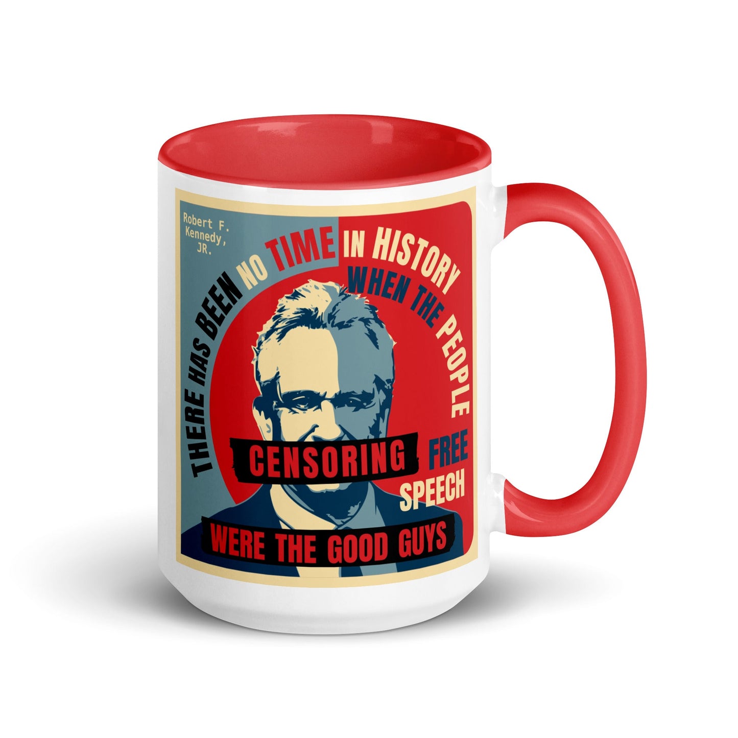 Free Speech Kennedy Mug - Team Kennedy Official Merchandise