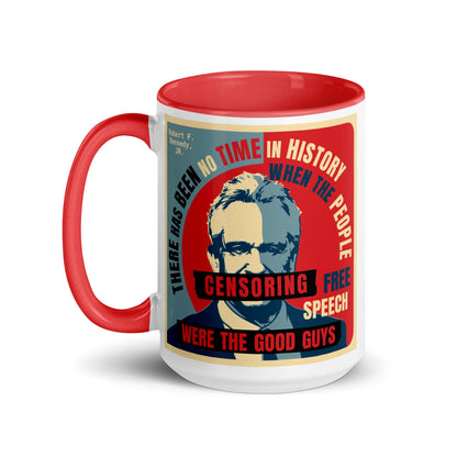 Free Speech Kennedy Mug - Team Kennedy Official Merchandise