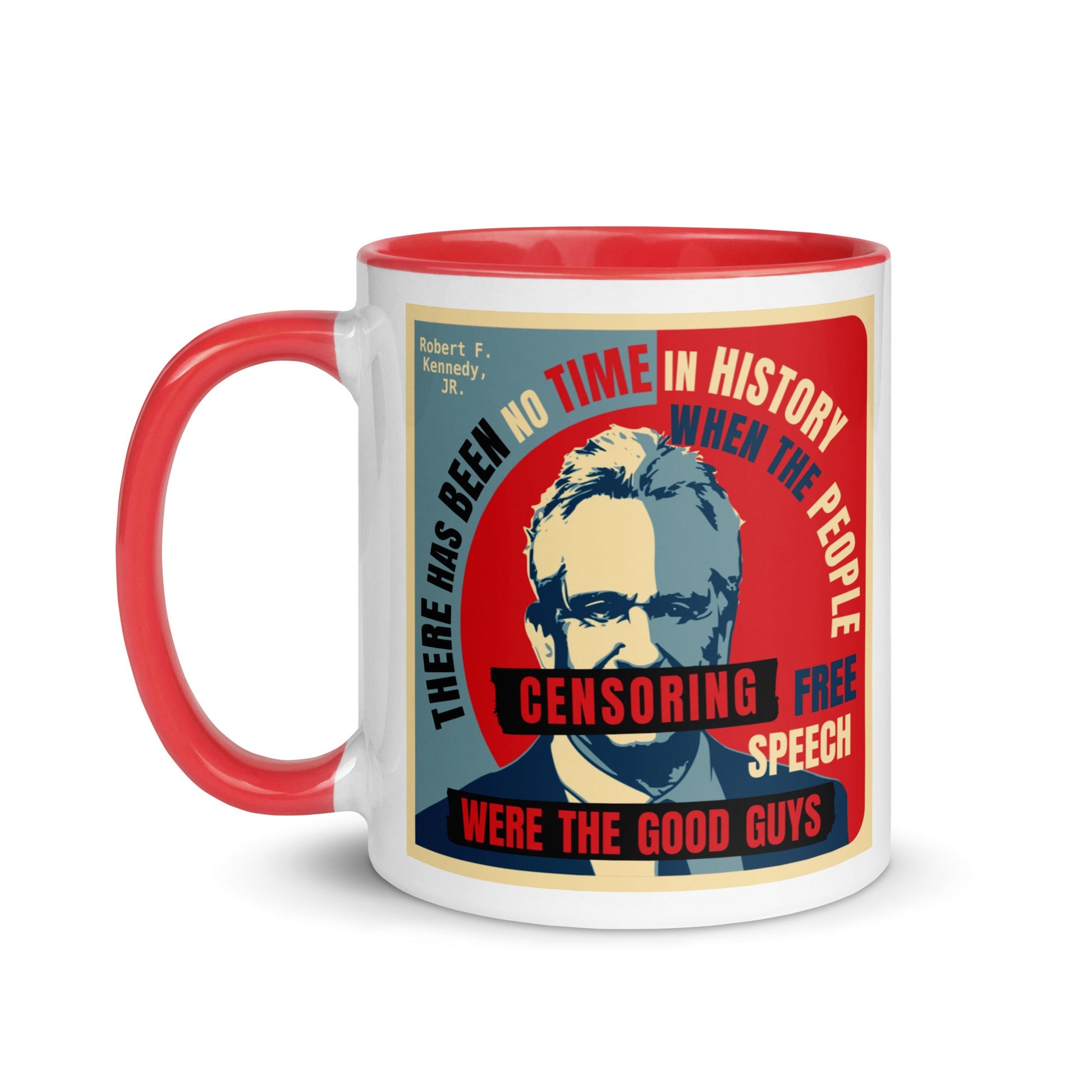 Free Speech Kennedy Mug - TEAM KENNEDY. All rights reserved