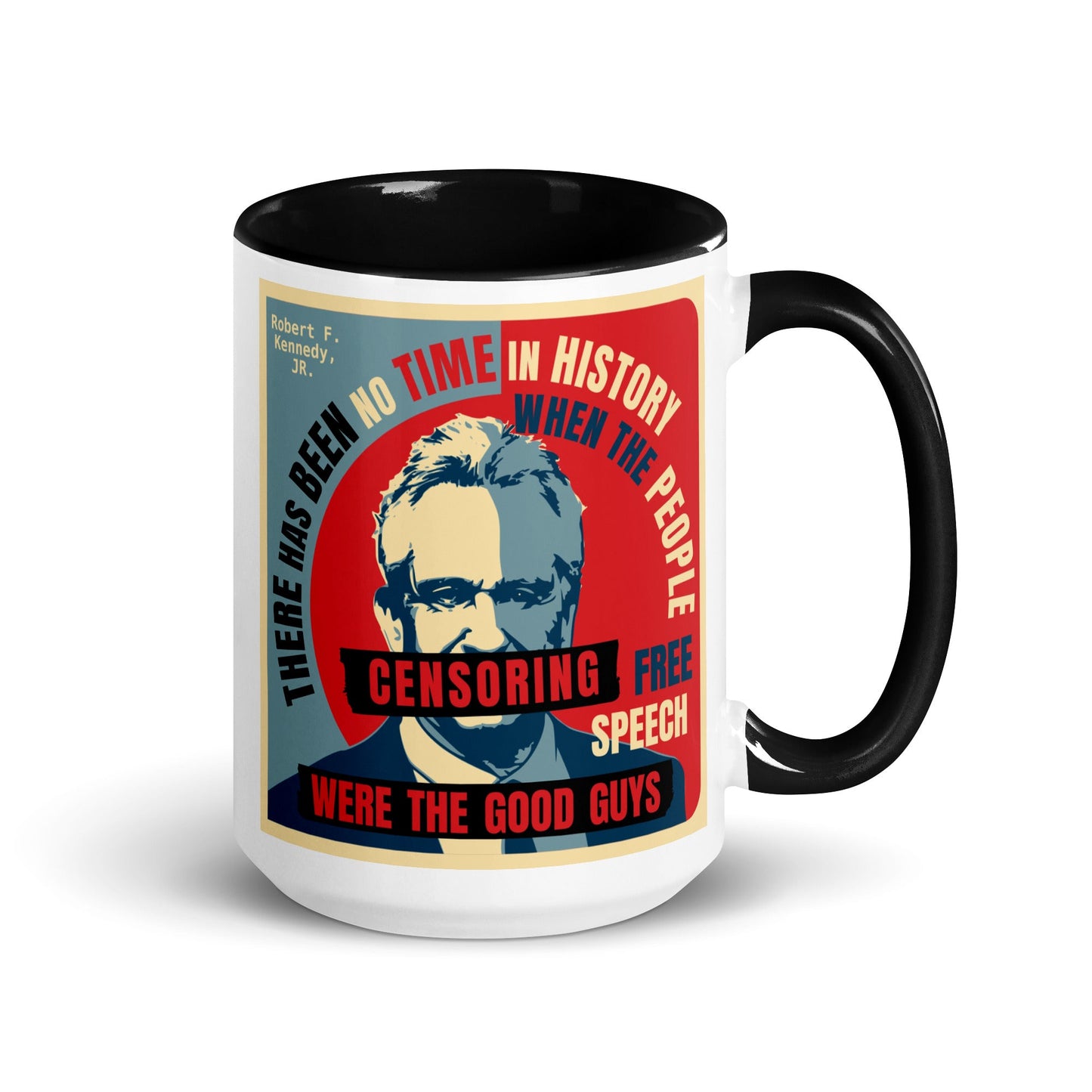 Free Speech Kennedy Mug - Team Kennedy Official Merchandise