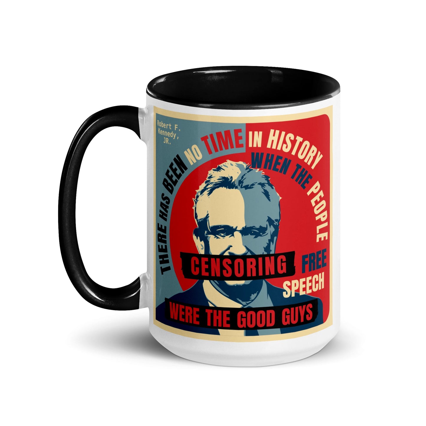 Free Speech Kennedy Mug - Team Kennedy Official Merchandise