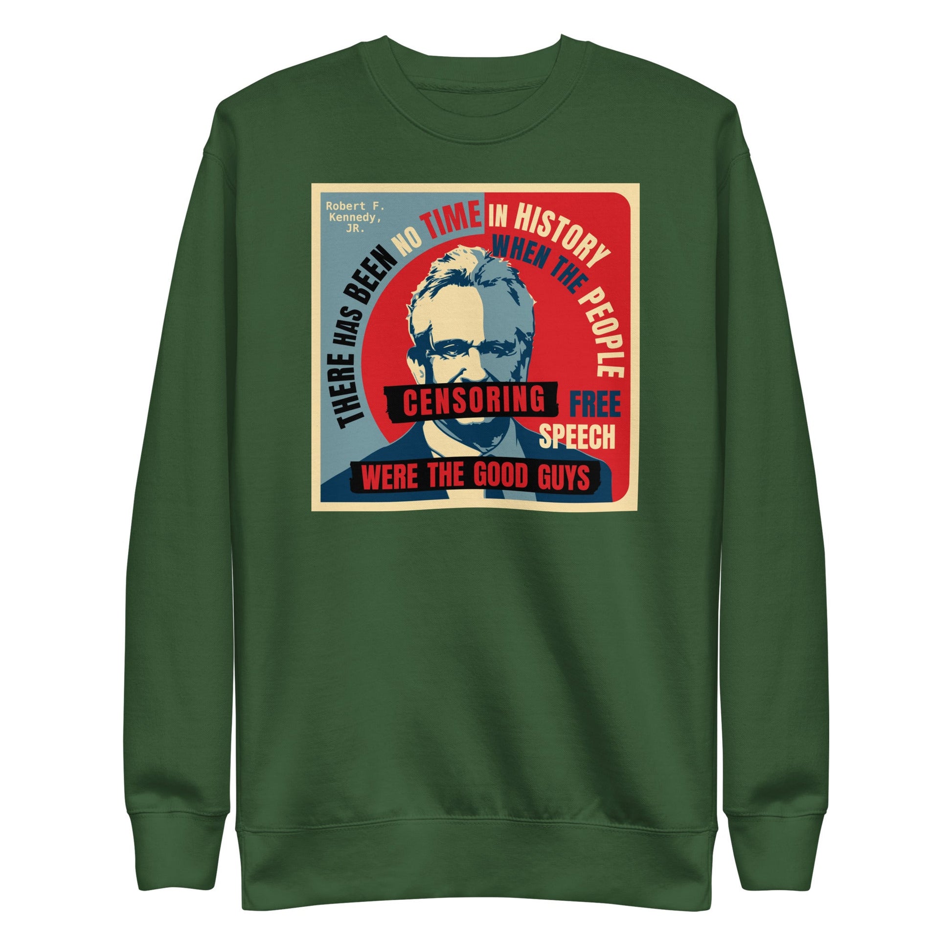 Free Speech Kennedy Sweatshirt - TEAM KENNEDY. All rights reserved