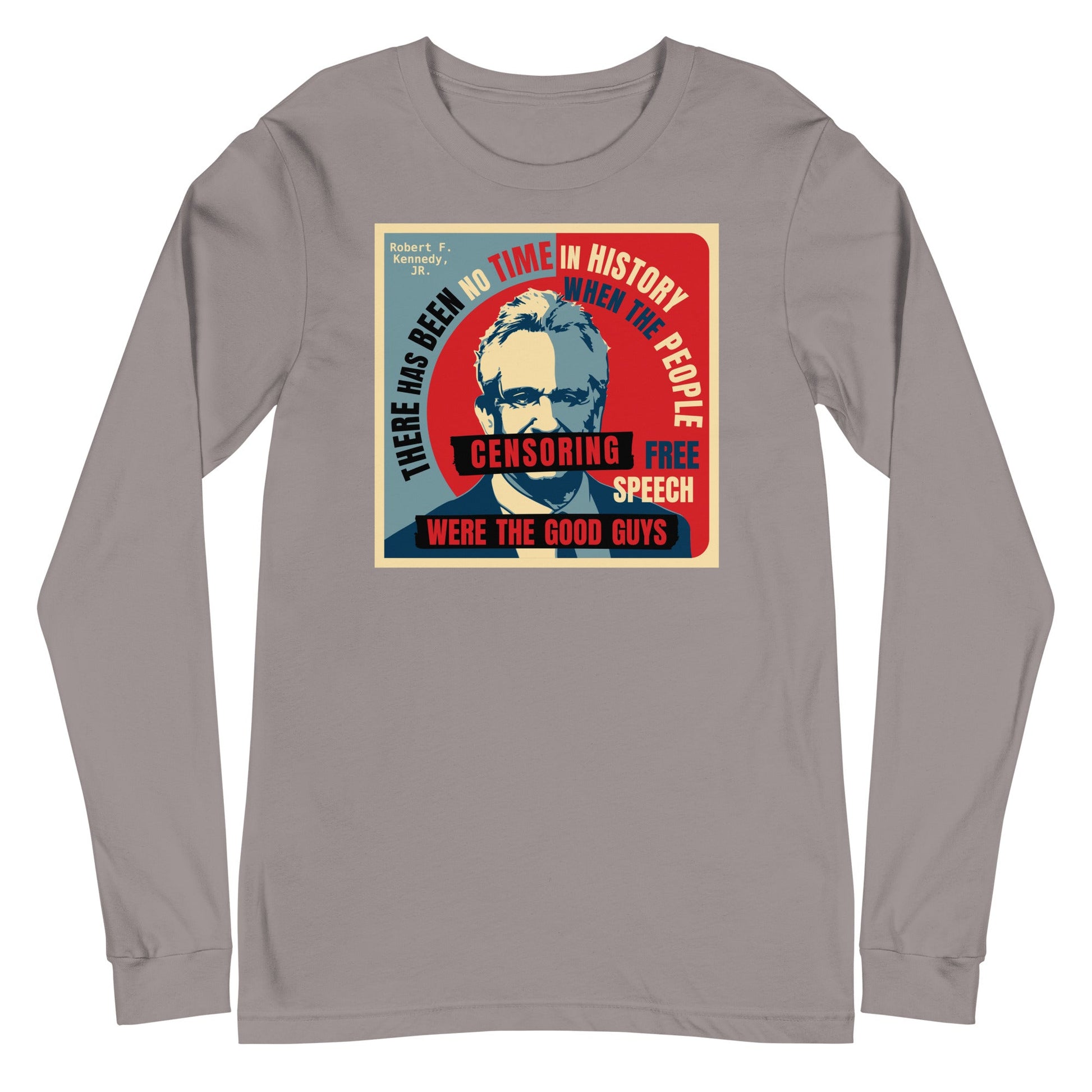 Free Speech Kennedy Unisex Long Sleeve Tee - TEAM KENNEDY. All rights reserved