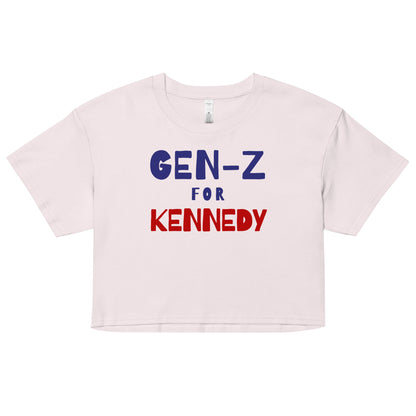 Gen - Z for Kennedy Women’s Crop Top - TEAM KENNEDY. All rights reserved