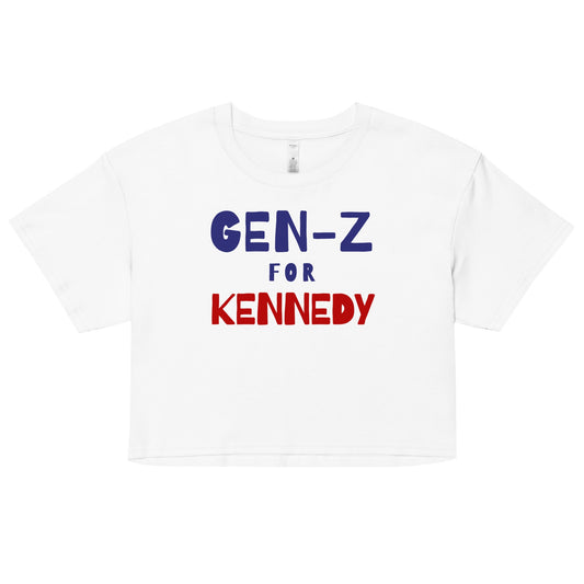 Gen - Z for Kennedy Women’s Crop Top - TEAM KENNEDY. All rights reserved