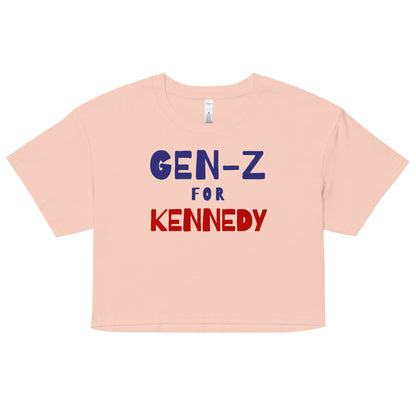 Gen - Z for Kennedy Women’s Crop Top - TEAM KENNEDY. All rights reserved