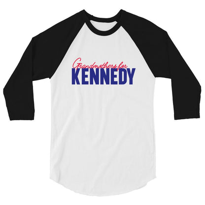 Grandmothers for Kennedy 3/4 Sleeve Raglan Shirt - TEAM KENNEDY. All rights reserved