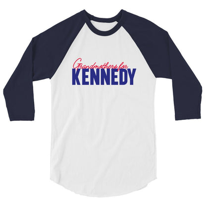 Grandmothers for Kennedy 3/4 Sleeve Raglan Shirt - TEAM KENNEDY. All rights reserved