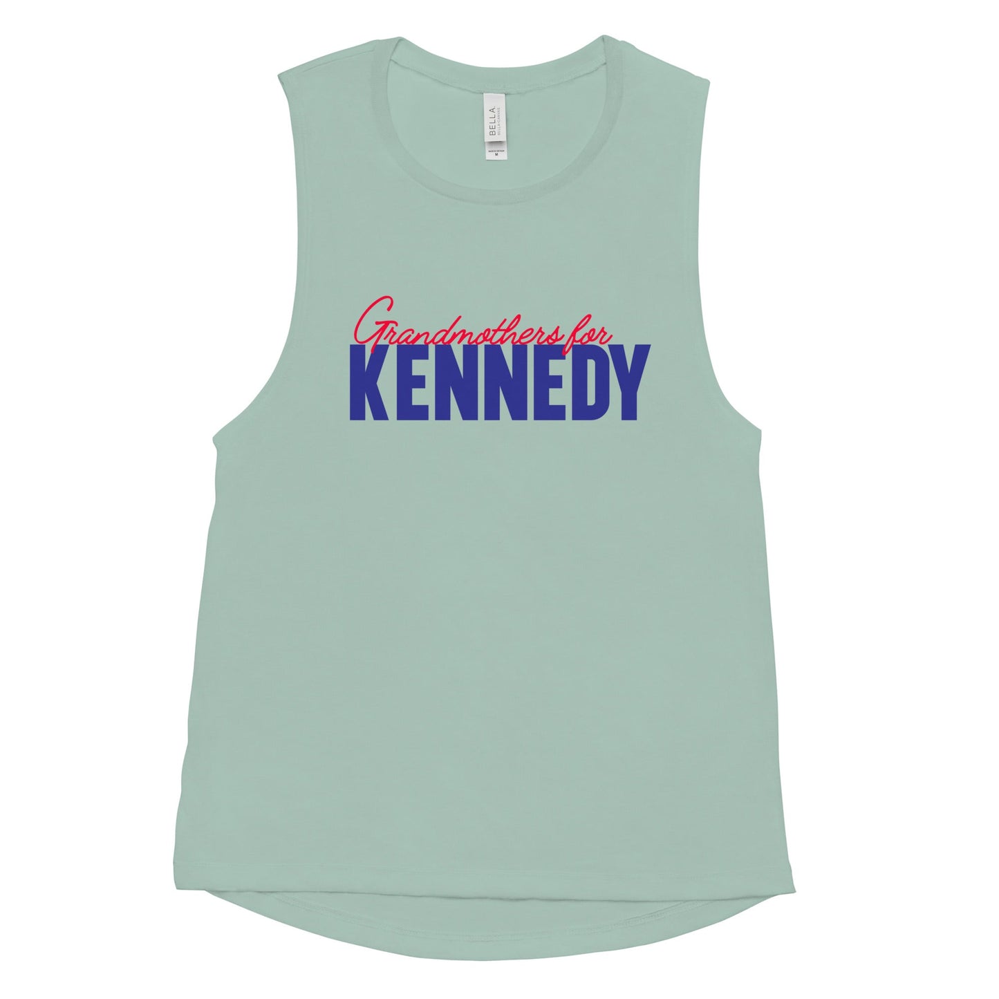 Grandmothers for Kennedy Ladies' Muscle Tank - TEAM KENNEDY. All rights reserved