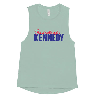 Grandmothers for Kennedy Ladies' Muscle Tank - TEAM KENNEDY. All rights reserved