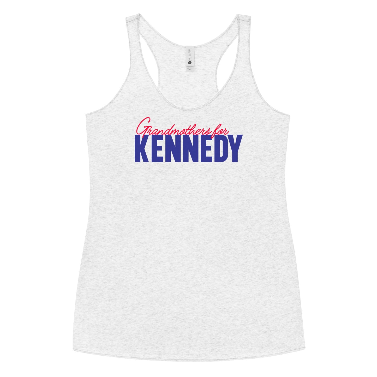 Grandmothers for Kennedy Women's Racerback Tank - TEAM KENNEDY. All rights reserved