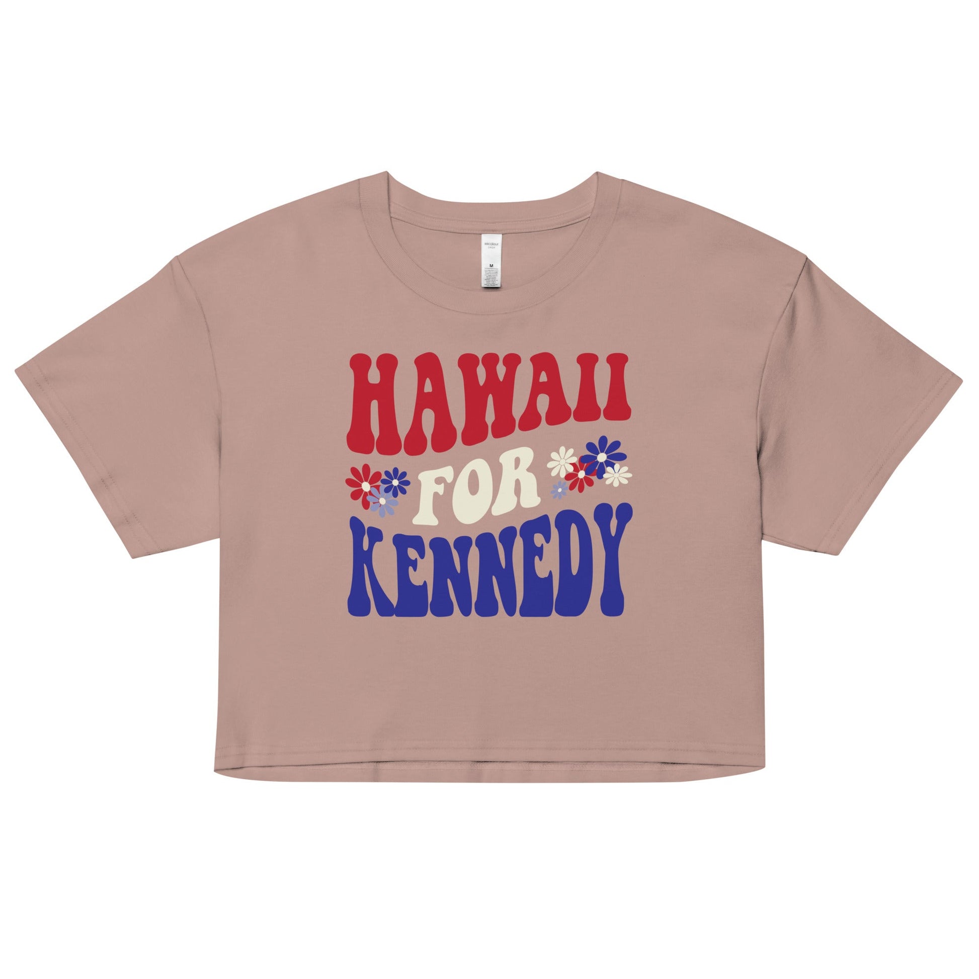 Hawaii for Kennedy Groovy Women’s Crop Top - Team Kennedy Official Merchandise