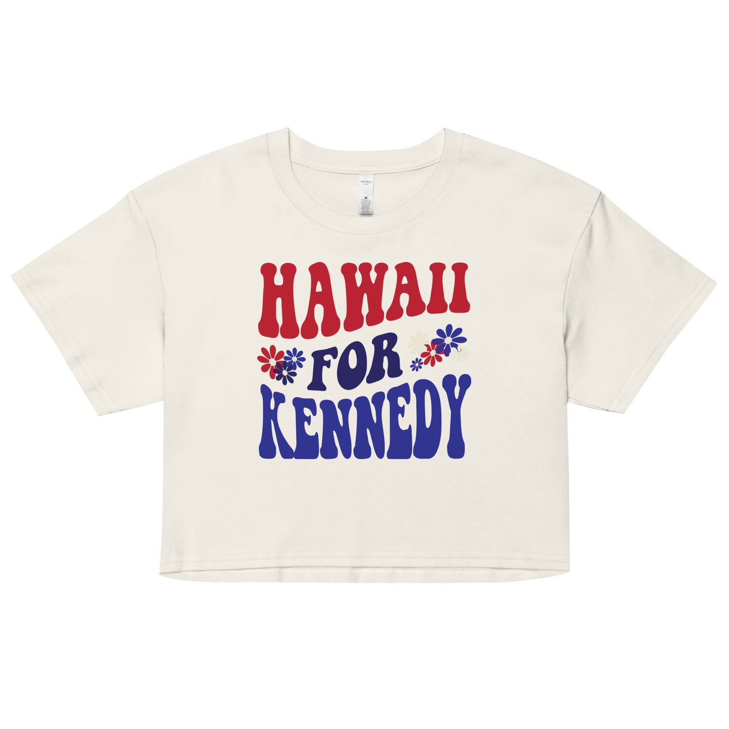 Hawaii for Kennedy Groovy Women’s Crop Top - Team Kennedy Official Merchandise