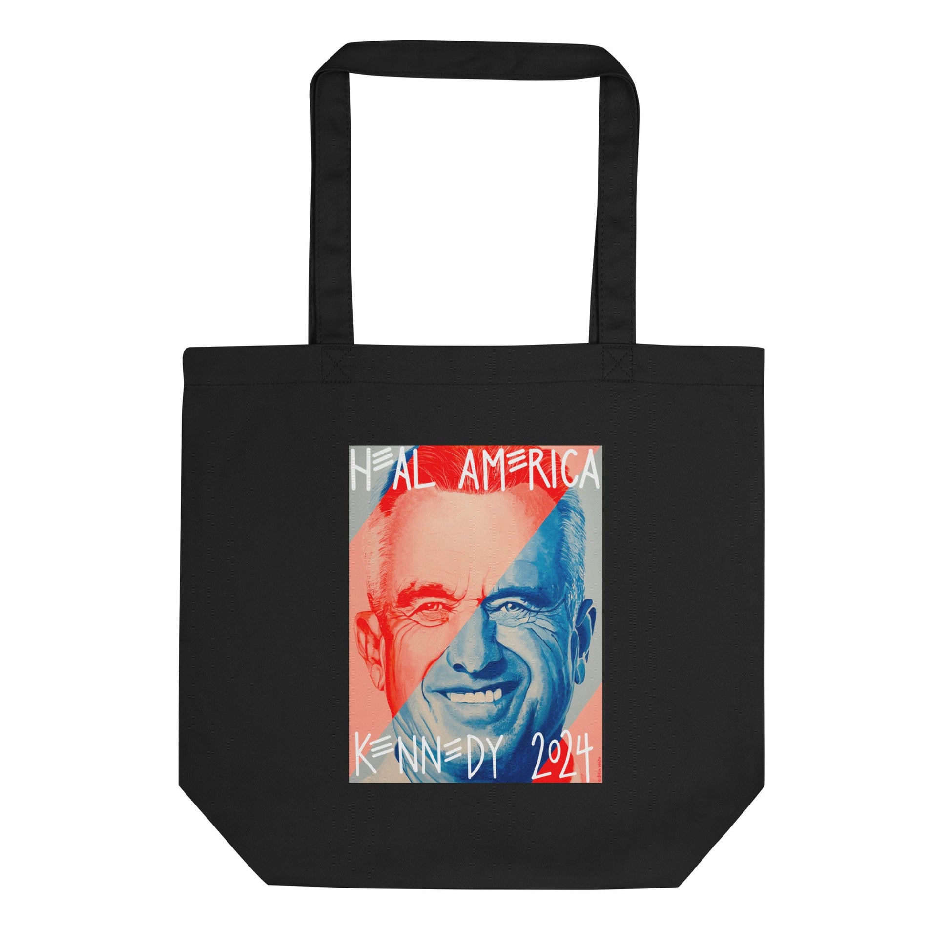 Heal America by Victoria White Organic Tote Bag - Team Kennedy Official Merchandise