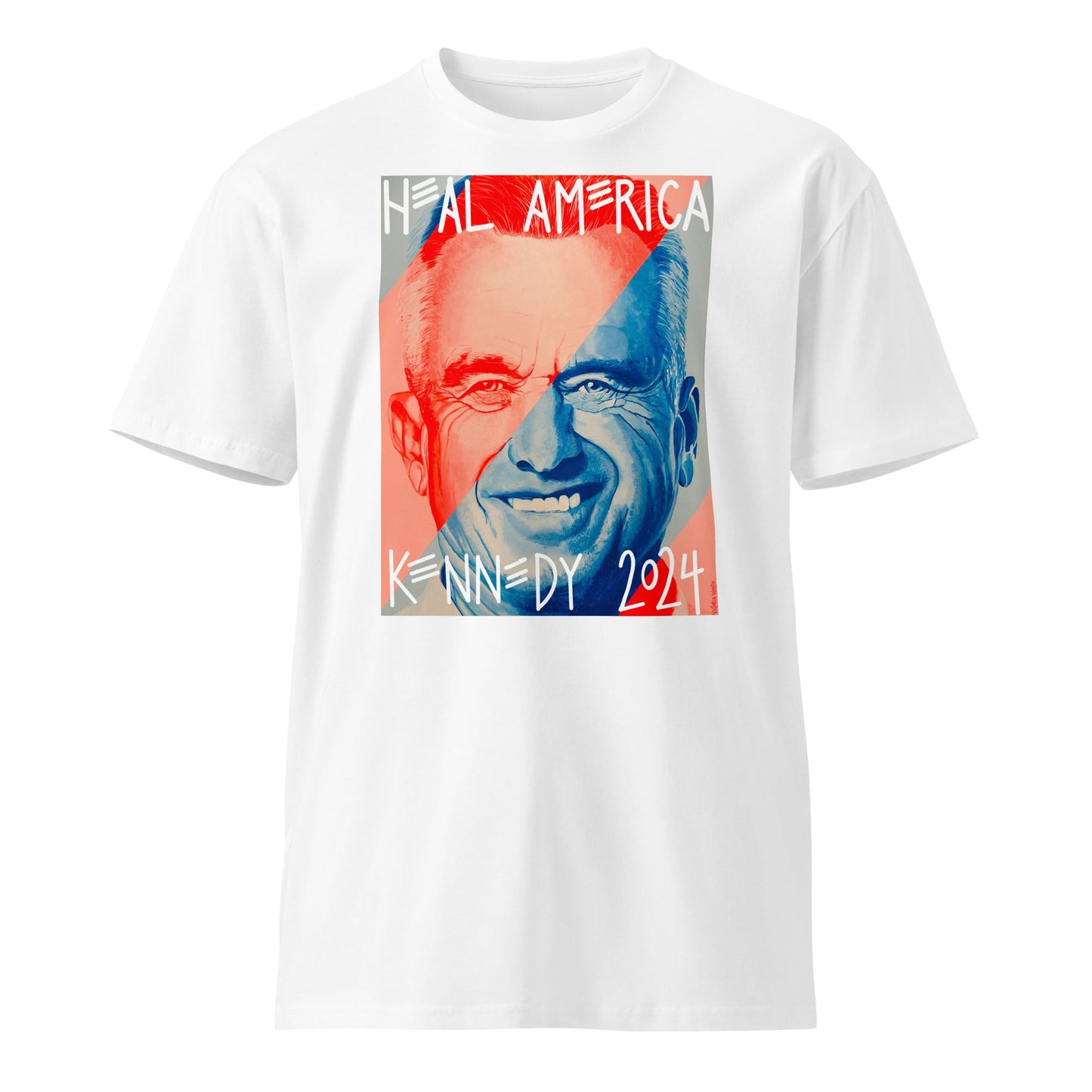 Heal America by Victoria White Unisex Premium Tee - Team Kennedy Official Merchandise