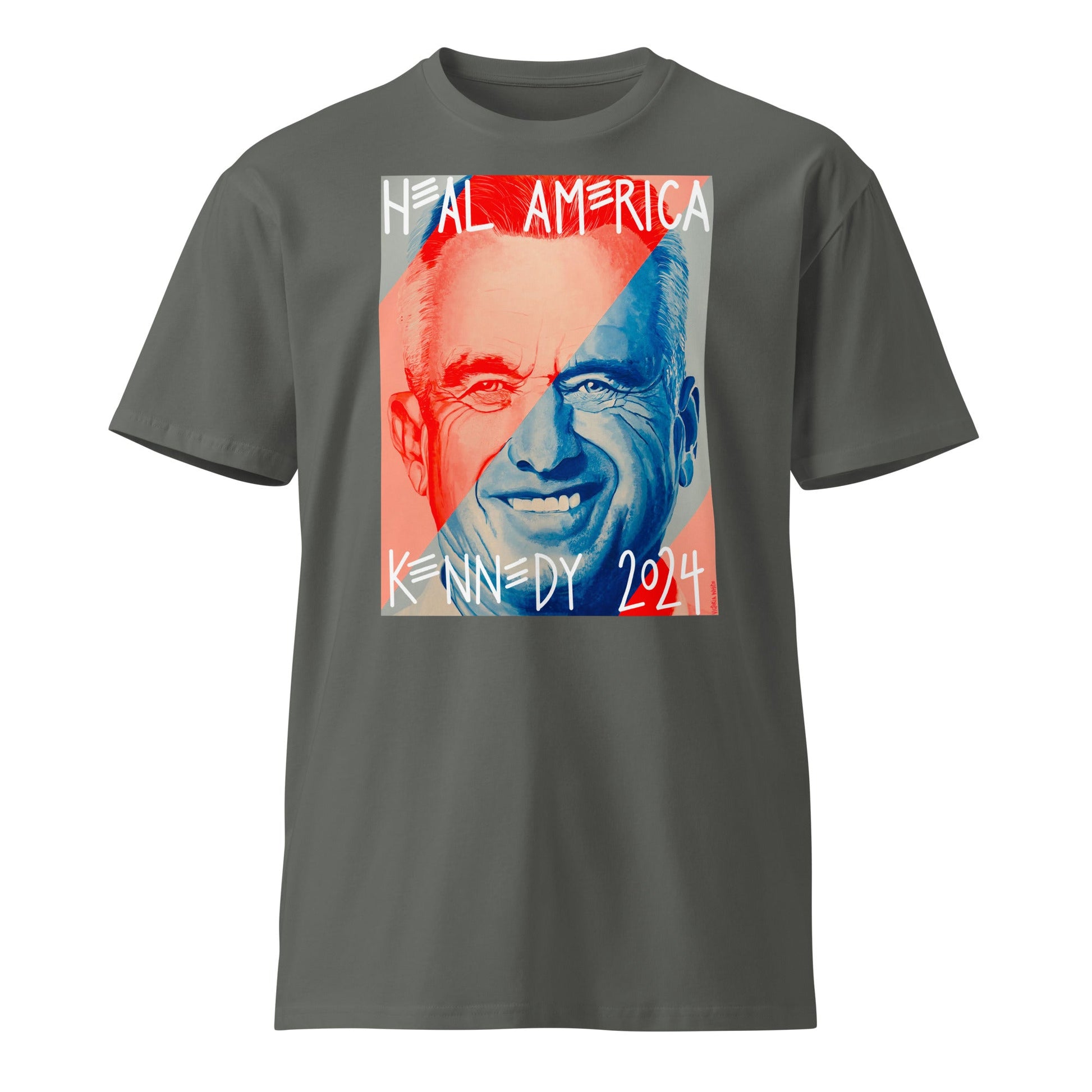 Heal America by Victoria White Unisex Premium Tee - Team Kennedy Official Merchandise