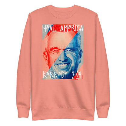 Heal America by Victoria White Unisex Sweatshirt - Team Kennedy Official Merchandise