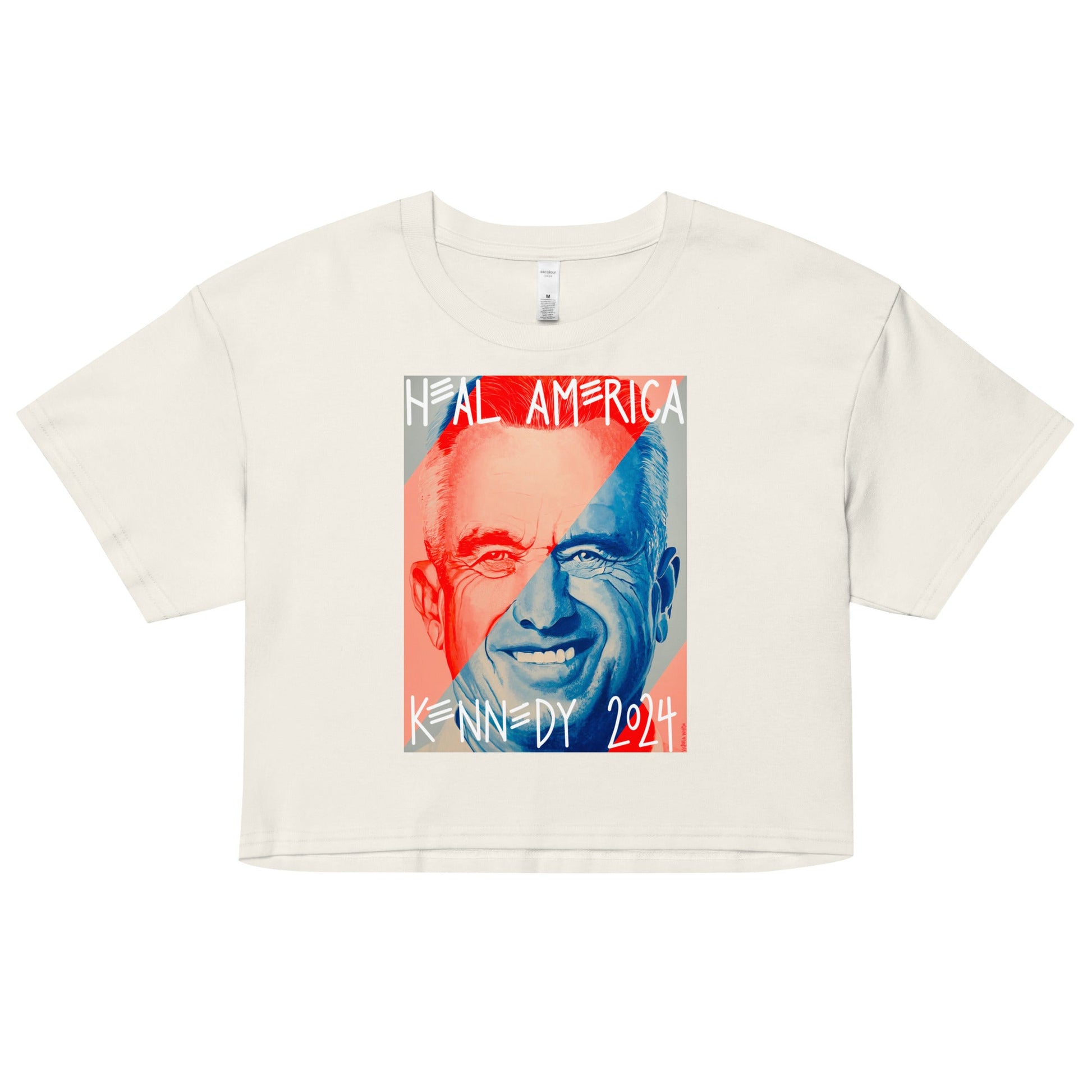 Heal America by Victoria White Women’s Crop Top - Team Kennedy Official Merchandise