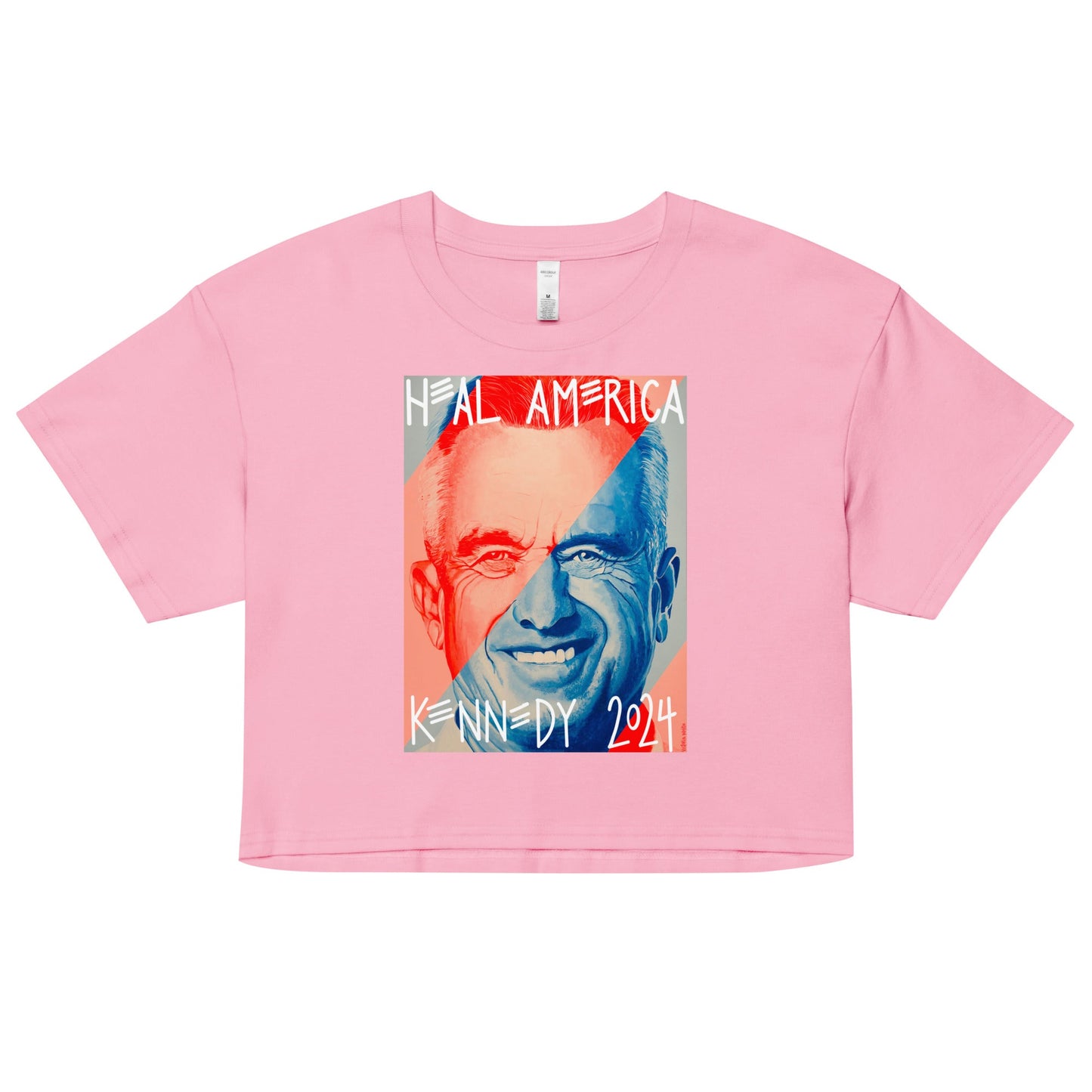 Heal America by Victoria White Women’s Crop Top - Team Kennedy Official Merchandise