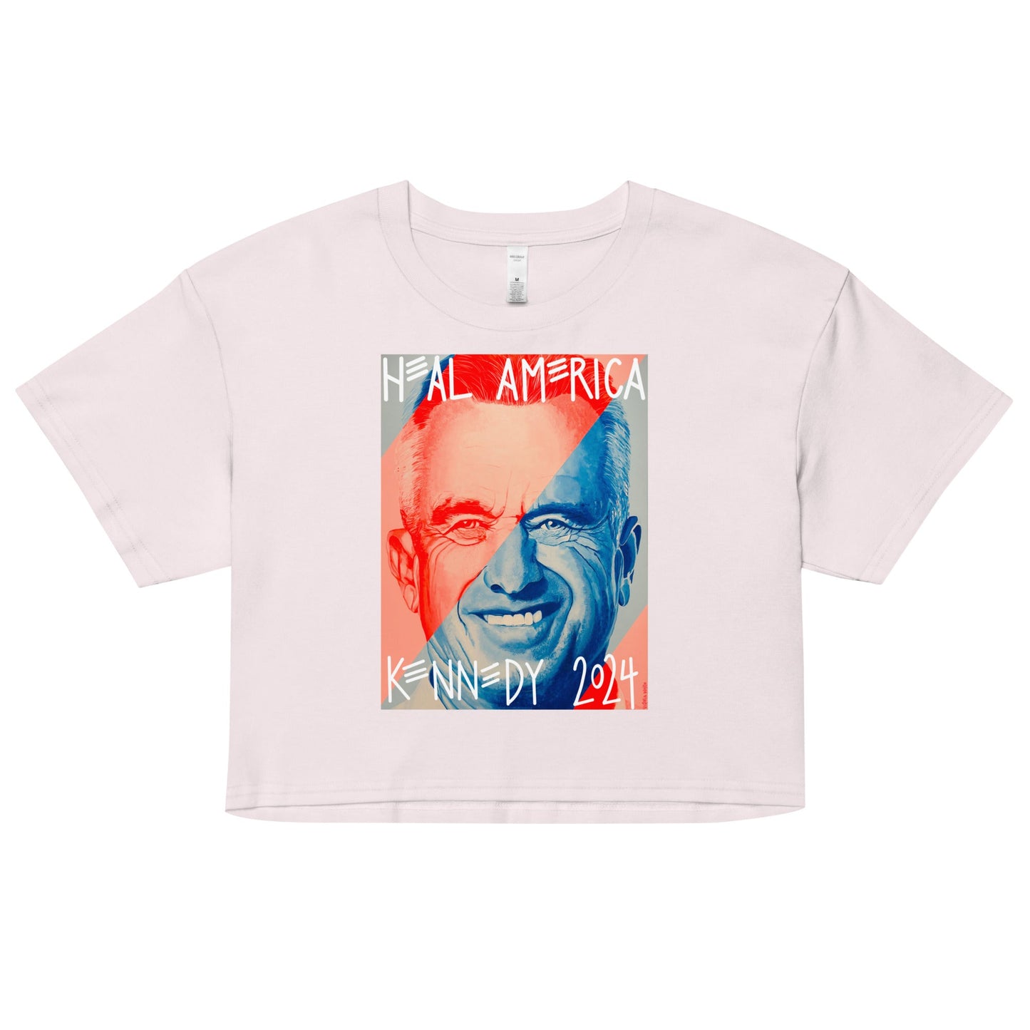 Heal America by Victoria White Women’s Crop Top - Team Kennedy Official Merchandise