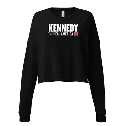 Heal America Crop Sweatshirt - Team Kennedy Official Merchandise