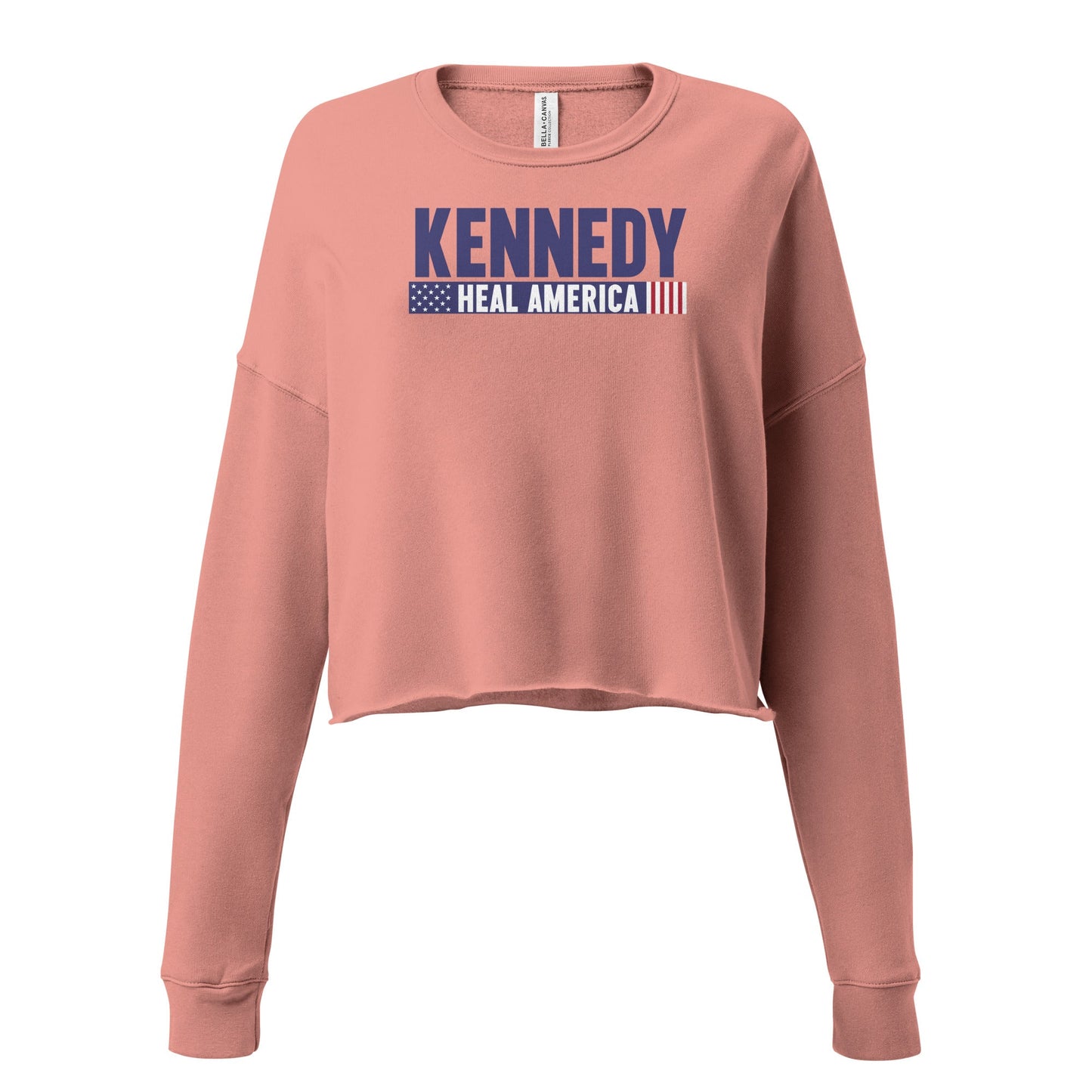 Heal America Crop Sweatshirt - Team Kennedy Official Merchandise