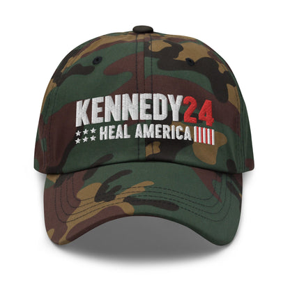 Heal America Dad Hat - TEAM KENNEDY. All rights reserved