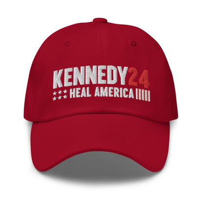 Heal America Dad Hat - TEAM KENNEDY. All rights reserved