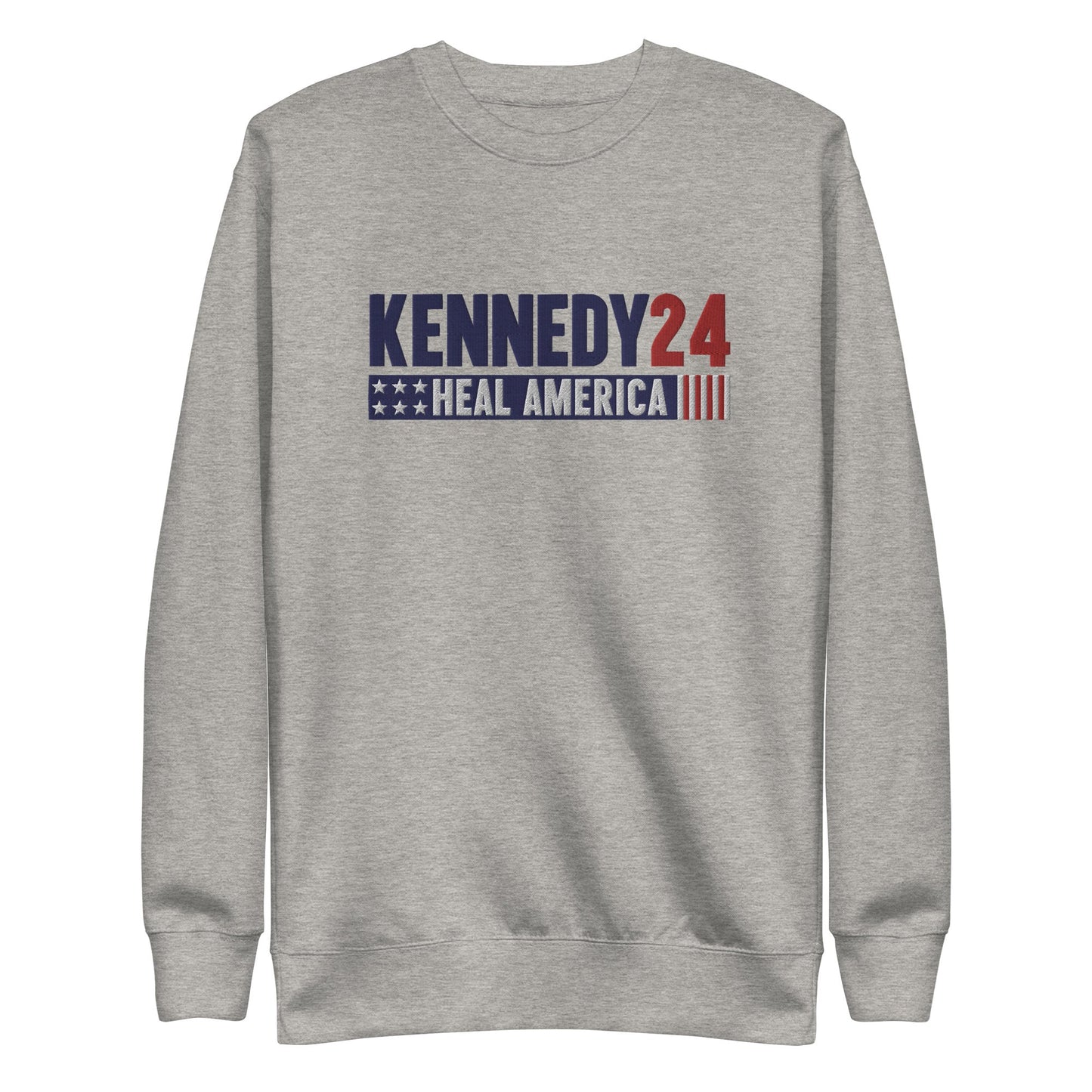 Heal America Embroidered Unisex Sweatshirt - TEAM KENNEDY. All rights reserved