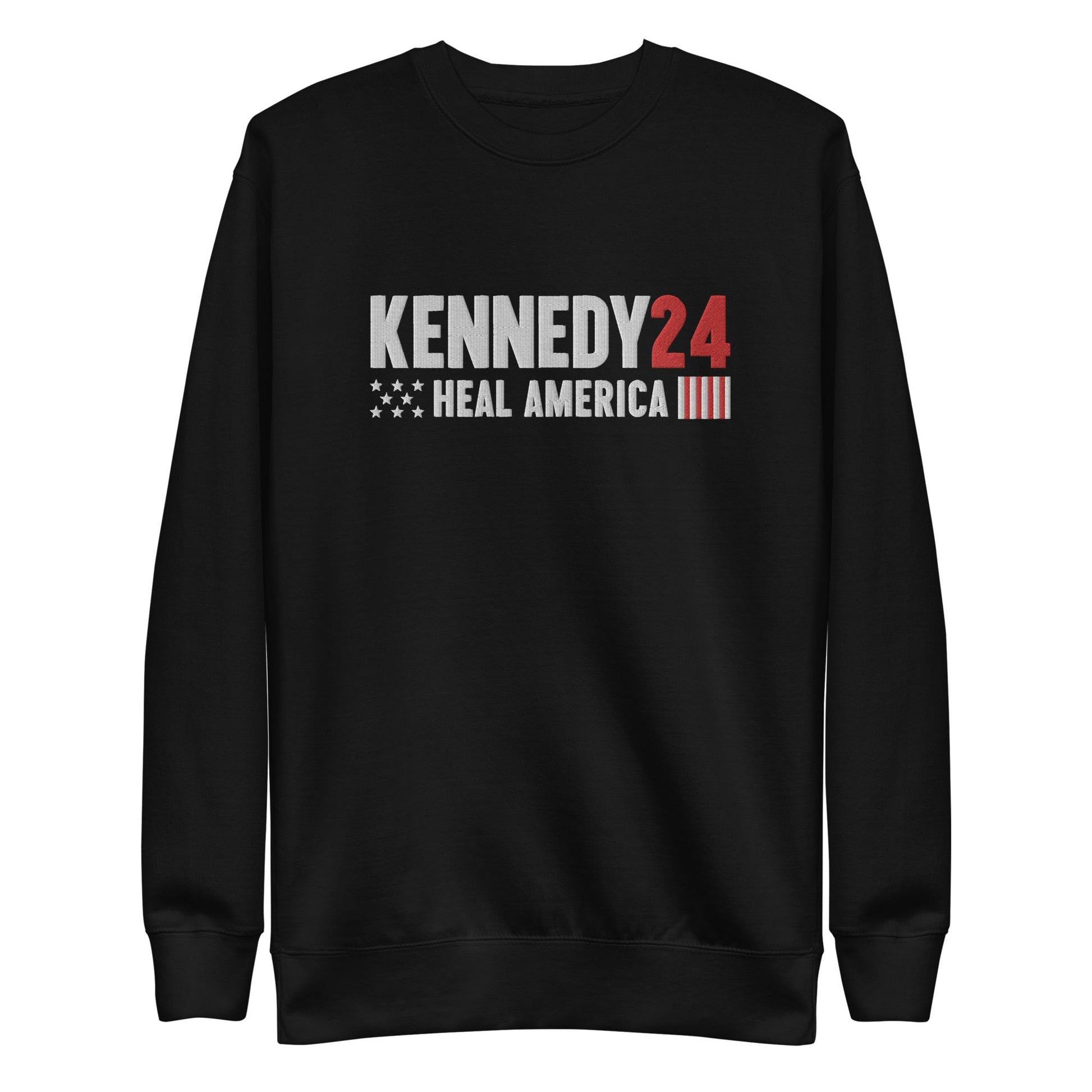 Heal America Embroidered Unisex Sweatshirt - TEAM KENNEDY. All rights reserved