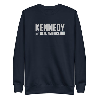 Heal America Embroidered Unisex Sweatshirt - Team Kennedy Official Merchandise