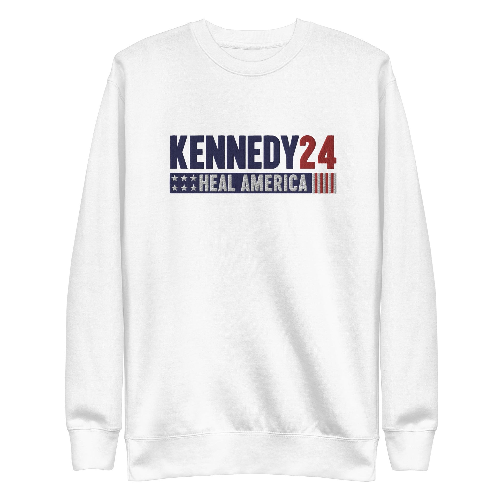 Heal America Embroidered Unisex Sweatshirt - TEAM KENNEDY. All rights reserved