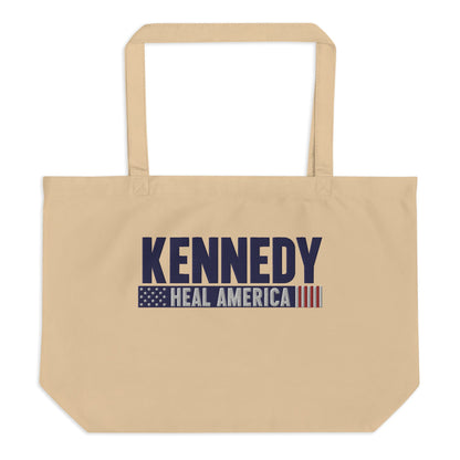 Heal America Large Embroidered Tote Bag - Team Kennedy Official Merchandise