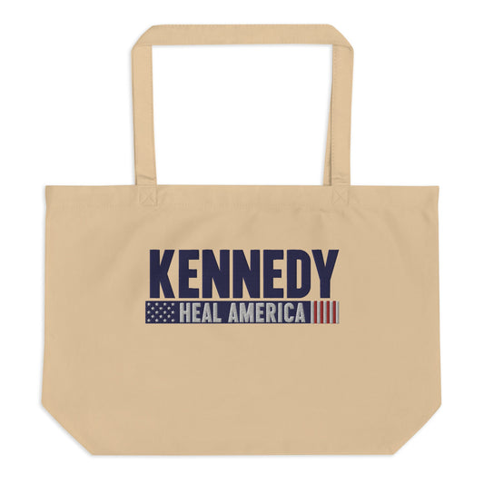 Heal America Large Embroidered Tote Bag - Team Kennedy Official Merchandise