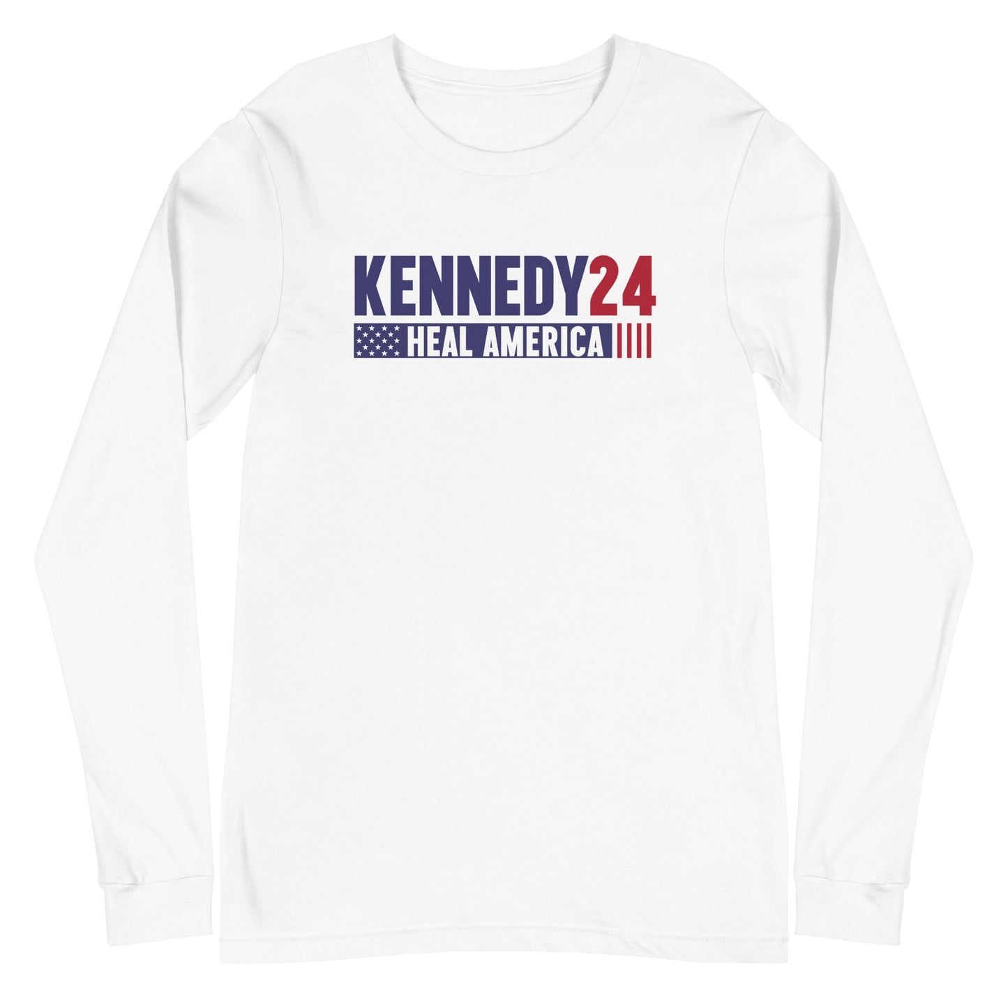 Heal America Unisex Long Sleeve Tee - TEAM KENNEDY. All rights reserved