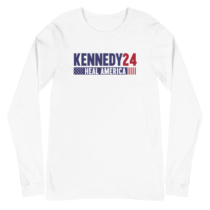 Heal America Unisex Long Sleeve Tee - TEAM KENNEDY. All rights reserved