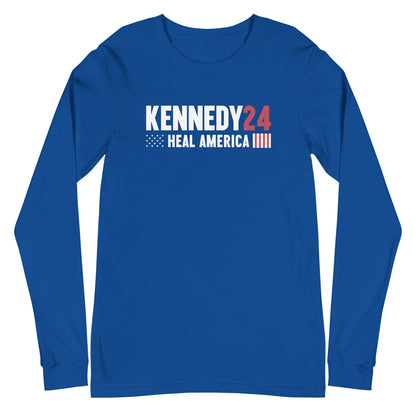 Heal America Unisex Long Sleeve Tee - TEAM KENNEDY. All rights reserved