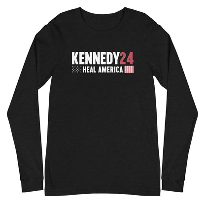 Heal America Unisex Long Sleeve Tee - TEAM KENNEDY. All rights reserved