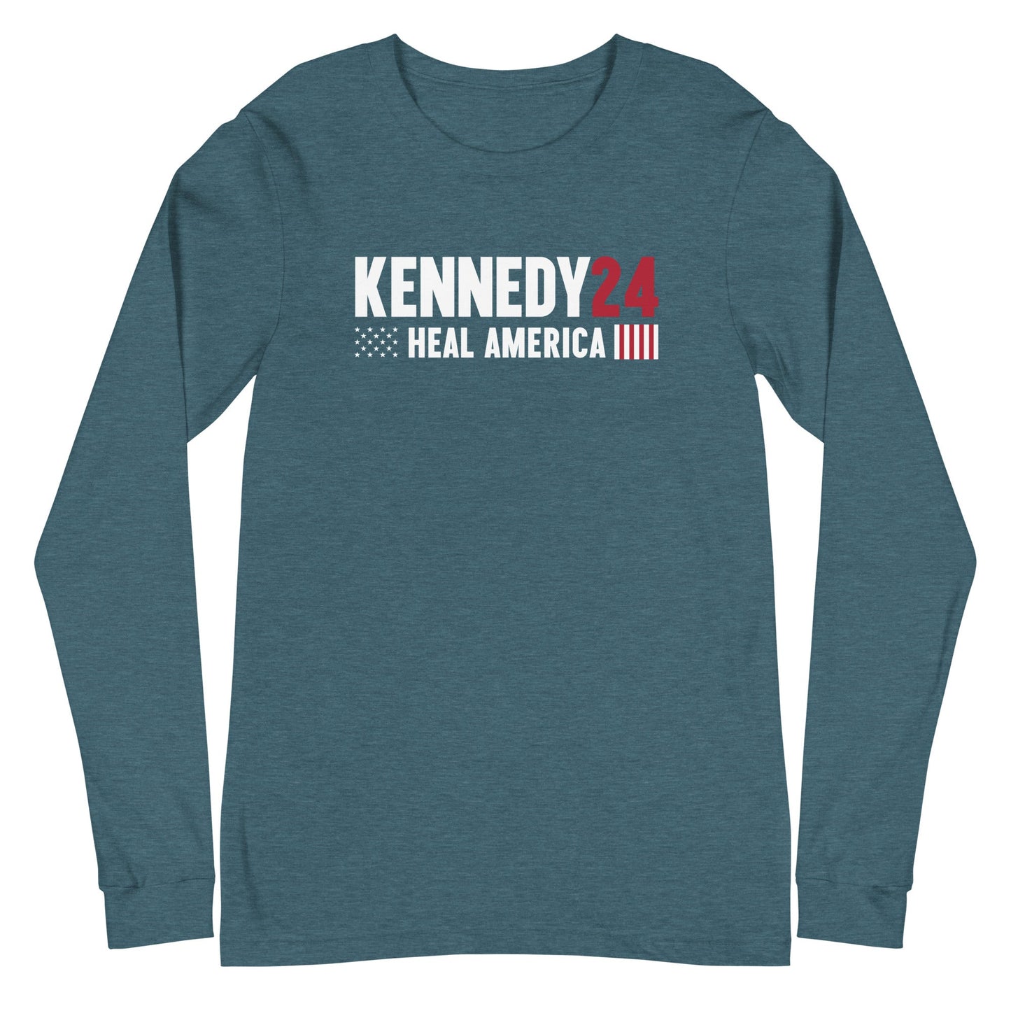 Heal America Unisex Long Sleeve Tee - TEAM KENNEDY. All rights reserved