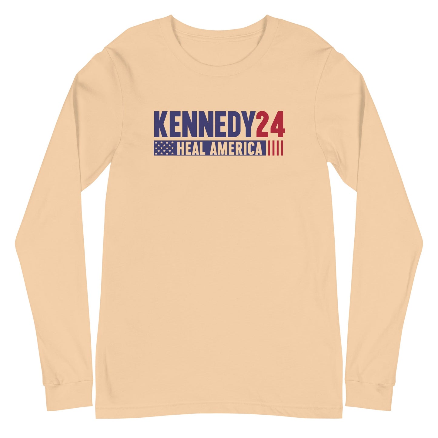 Heal America Unisex Long Sleeve Tee - TEAM KENNEDY. All rights reserved