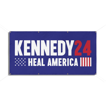 Heal America Vinyl Banner - TEAM KENNEDY. All rights reserved